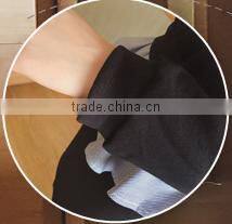 2016 New Style Autumn Shirt Korean Turn Down Collar Long Sleeve Dress Patchwork