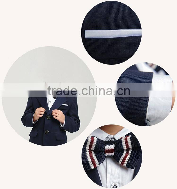 2016 latest design children's school uniform boy's 2 piece suit boys' formal suite