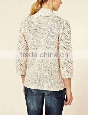 12SW005 Hot Selling New Design Fashion Lady Cardigan