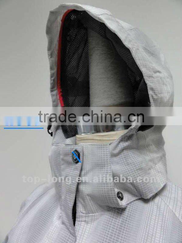 Men outdoor jacket with hood windproof waterproof