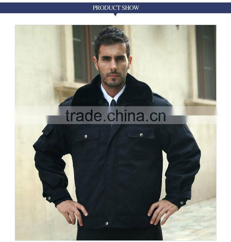Security Guard Dress/ Uniform Of Security Guard Winter Security Jacket/Coats