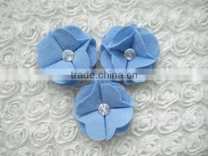 Beautiful fashion accessories for clothes artificial flowers for headbands