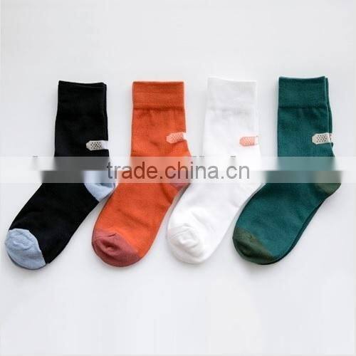 cotton young girl tube custom design socks