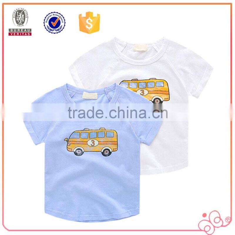 OEM service customized kid t-shirt 100% cotton cute kid clothes