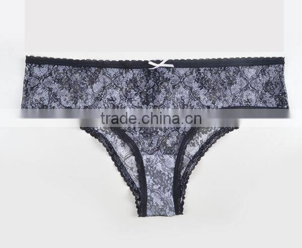 Anti-bacterial Fiber Soft Transparent Sexy Panties Lace Waist High Code Underwear Cueca Calcinhas Briefs Genuine Women Underwear