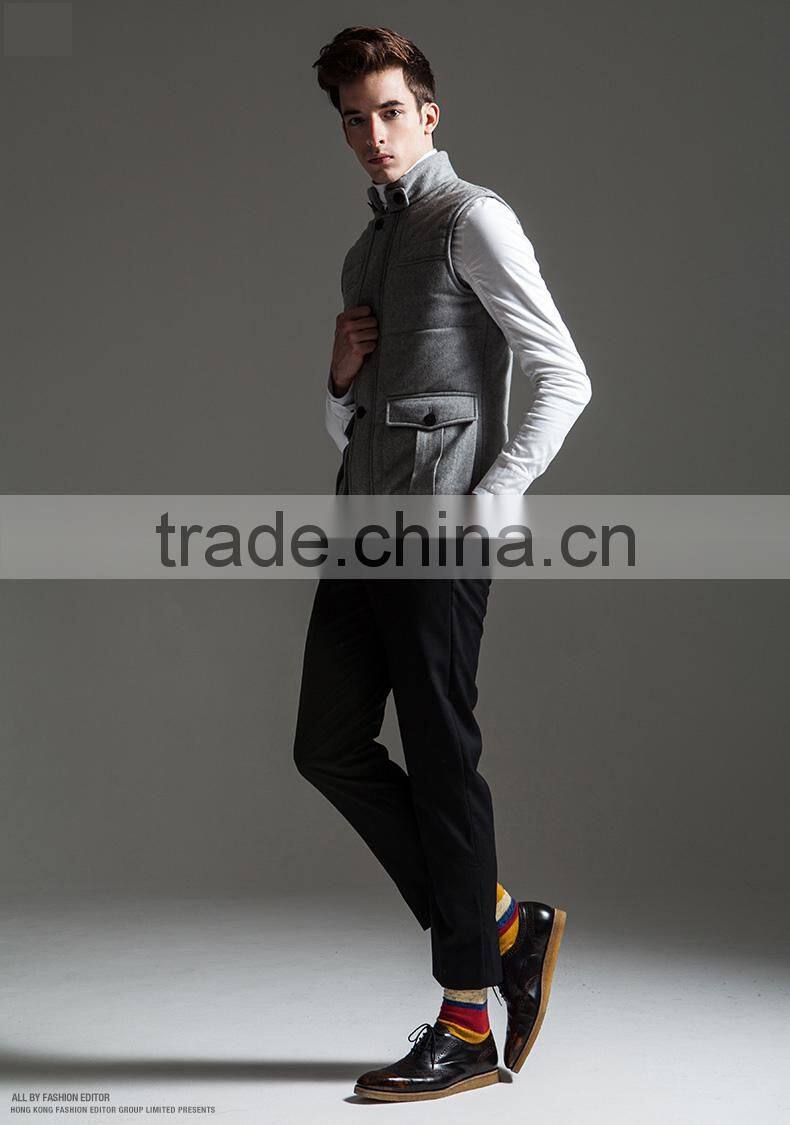 2015 Good After-Sales Spring OEM Men Cotton Vest