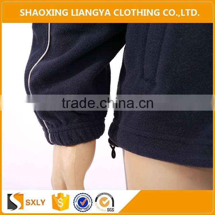 Wholesale Adult Fleece Casual Jackets With Conjoined Cap