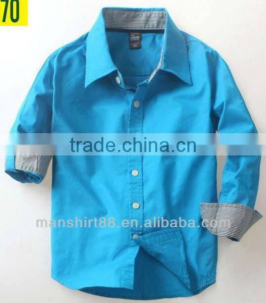 2017small school kids shirt boy shirt