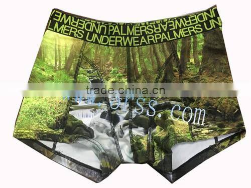 custom men basic boxers underwear