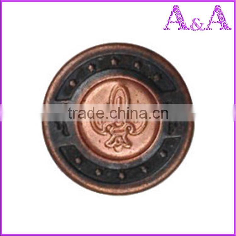 jeans button jacket metal buttons