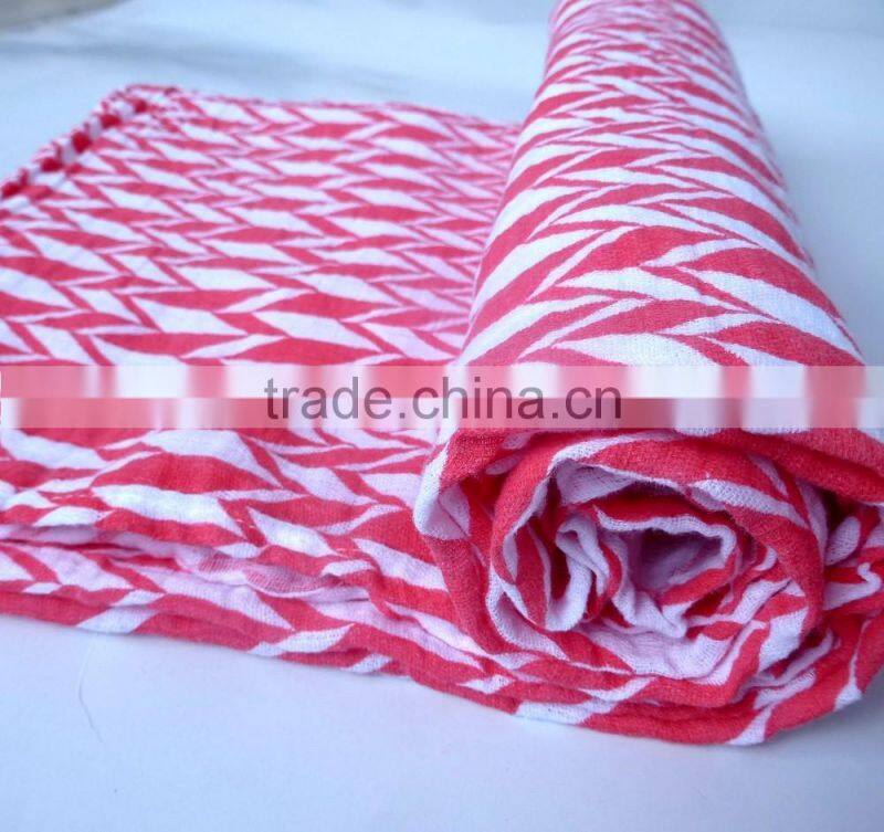 Muslin Swaddle Blankets-Huge 47X47"-Organic-Unisex-Gift Included