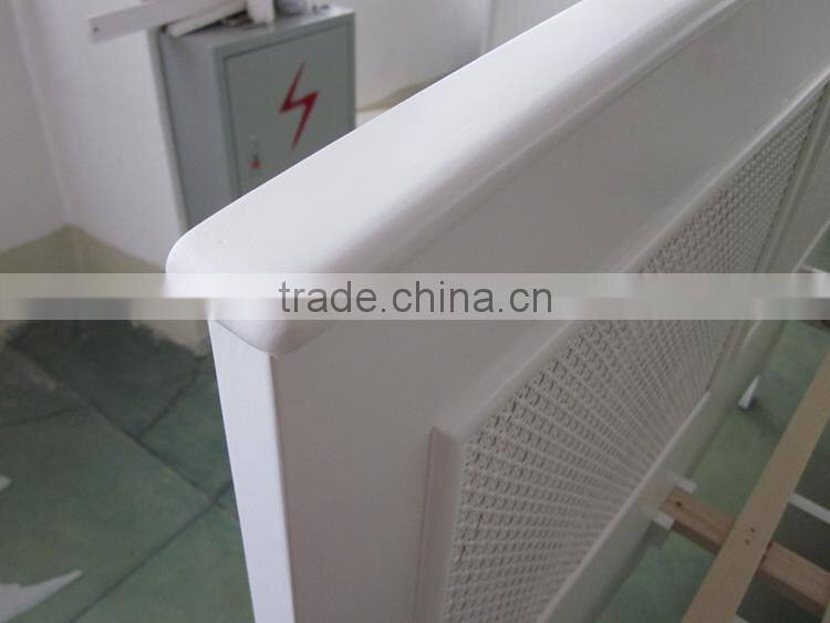 Best selling high quality white color solid wood double bed chinese beds