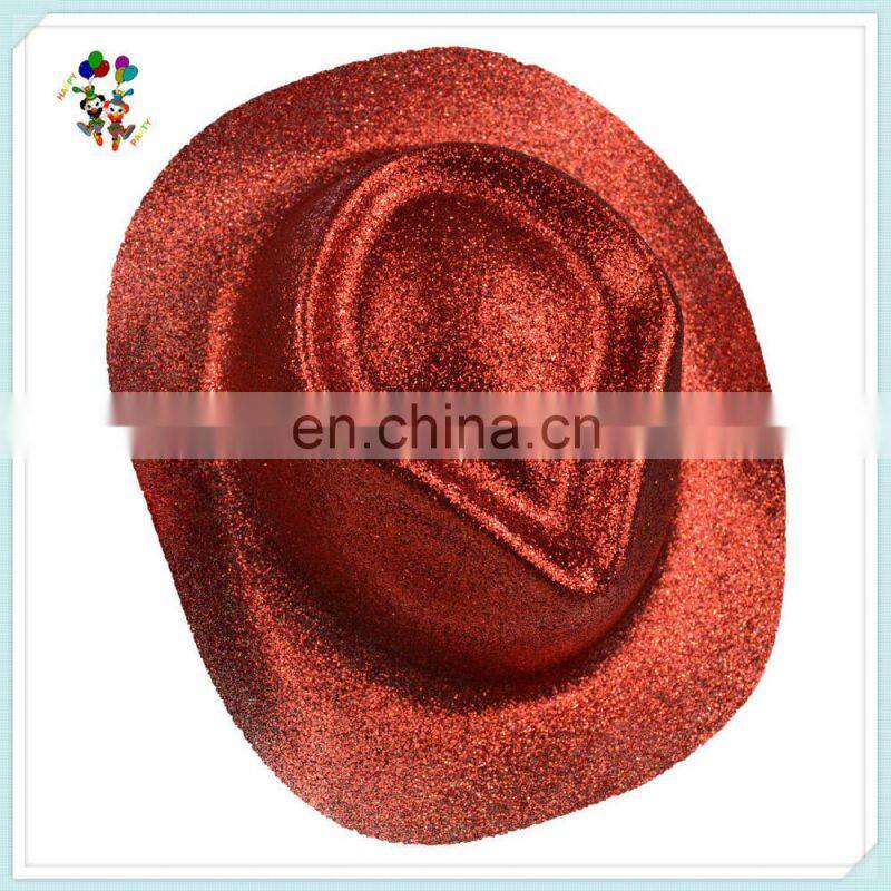 Karnevalhut Party Cheap Plastic Glitter Cowboy Hats HPC-0236