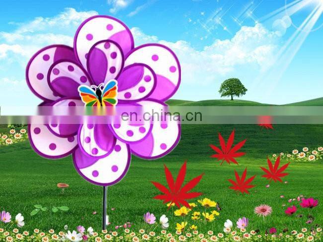 Outdoor polyester windmill for garden decoration windmill polyester windmill