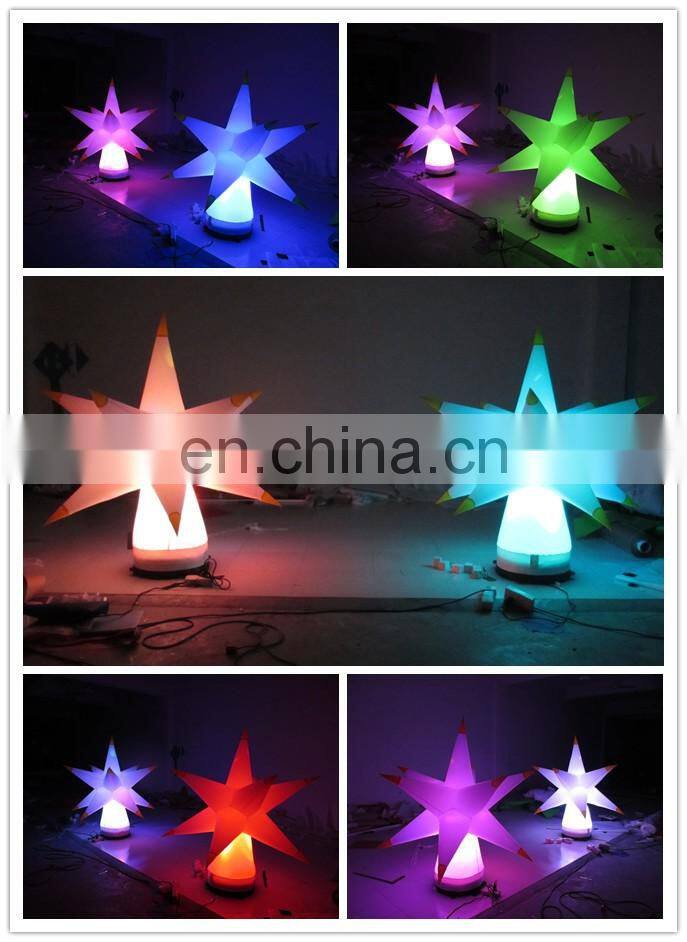 wedding party inflatable LED flower decoration