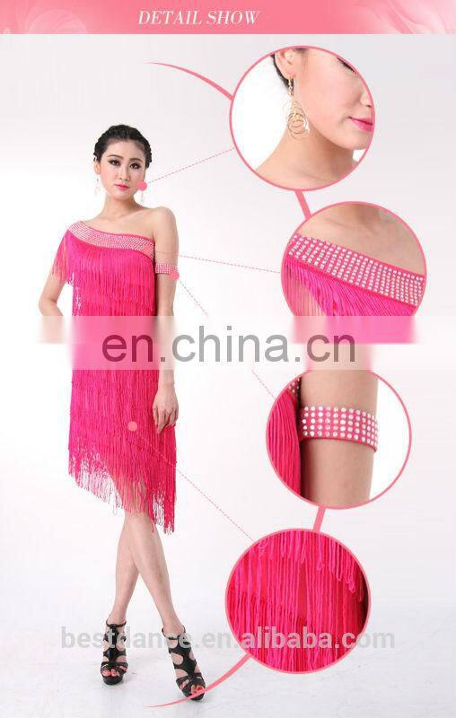 BestDance latin dance costume dress sexy party evening dance costume dress OEM 4 colors