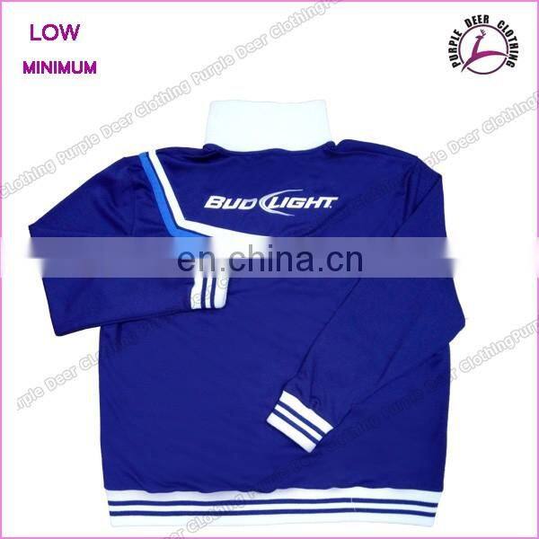 Embroidered high quality polar fleece jacket men's spring jackets