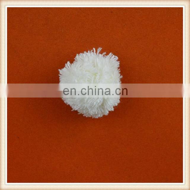 Classic natural pom pom ball wholesale decorative hat trim clothes trimming pom pom trims