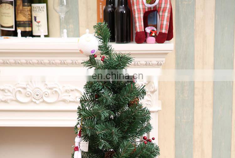 Large Christmas Gift Bags Non Woven Bag Santa Snowman Reindeer Candy Bag Wholesale Santa Sacks Christmas Decoration 2017