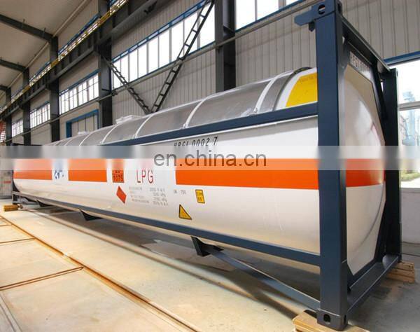 T50 LPG Propane 20ft 40ft ISO Tank Container sale