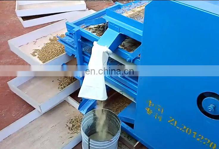 Multifunctional Tenebrio molitor selecting machine separating plant for yellow mealworm