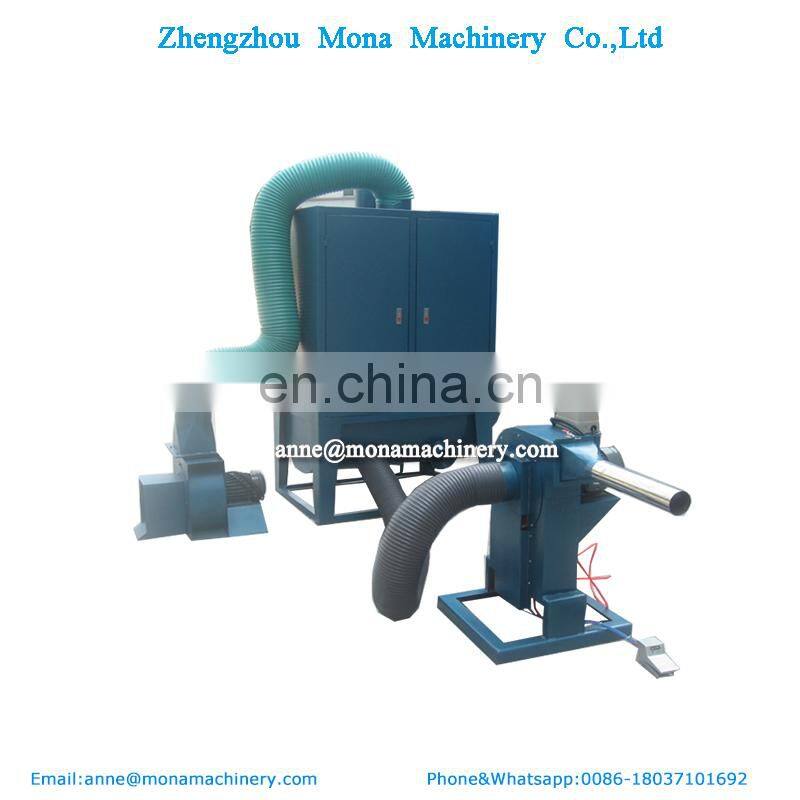 Cotton fabric waste filling machine for pillow