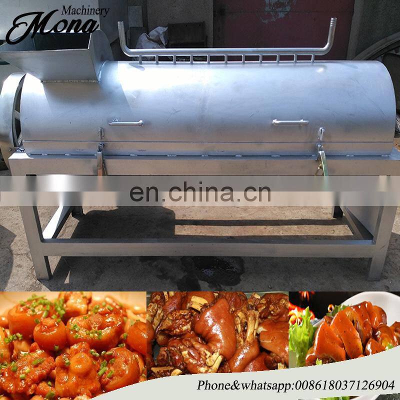 High quality Pig feet hairing machine|Pig debristling machine