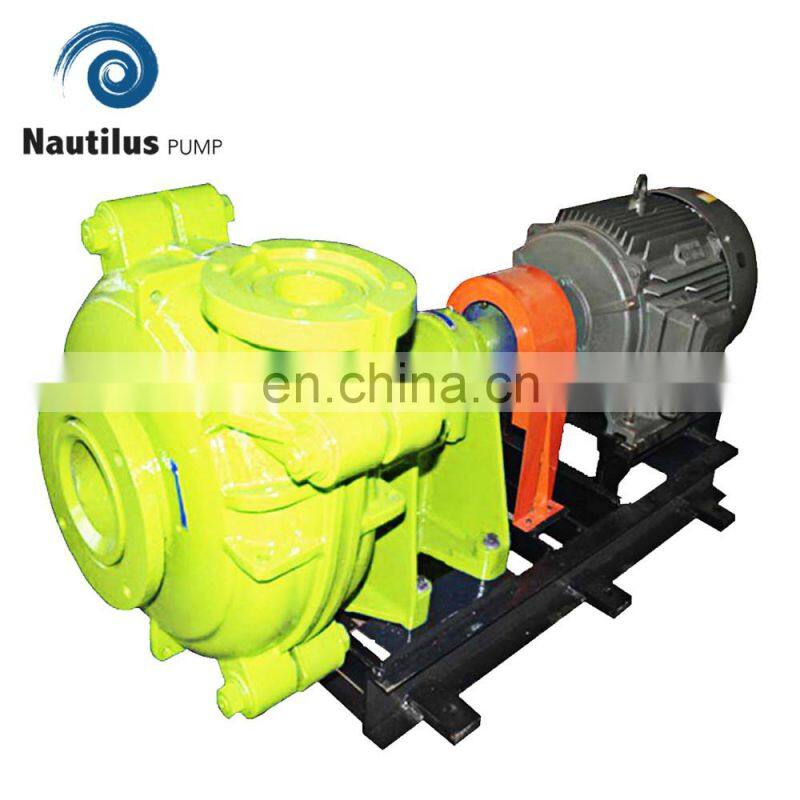 Heavy Duty Mineral Concentrate Filter Press Feed Centrifugal Slurry Pump