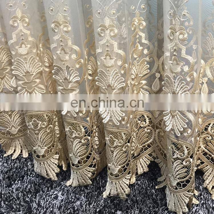 Ready made european style curtains turkish curtains for living room