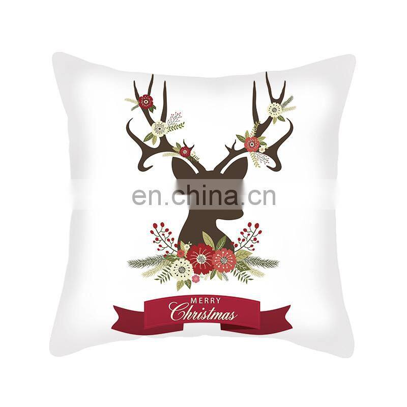 i@home Christmas English alphabet simple style chair sofa pillow cushion cover