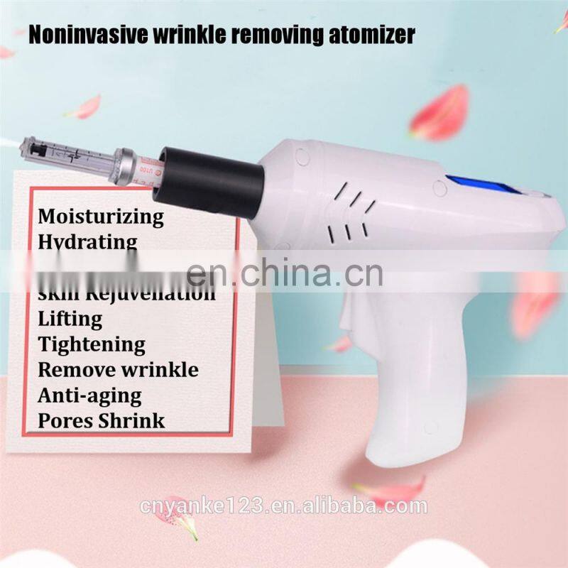 Newest High Pressure Lifting Lip Needle Free Hyaluronic Injection Acid Serum Pen Gun