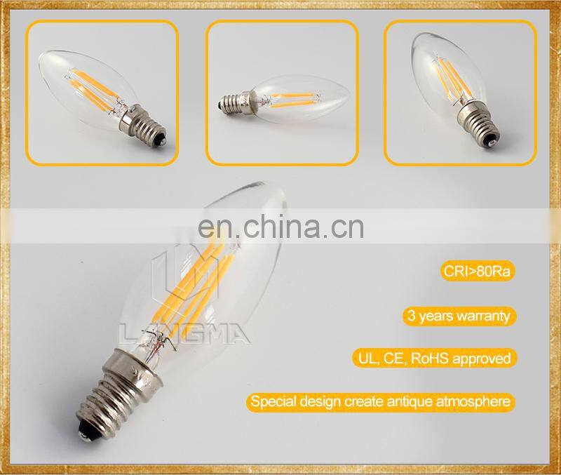professional China lighting manufacturer wholesale vintage decorative lamp filament light led bulb