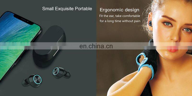 Earphone Earbuds In Ear Phone Headset Stereo Headphone TWS 5.0 Case Mobile TWS