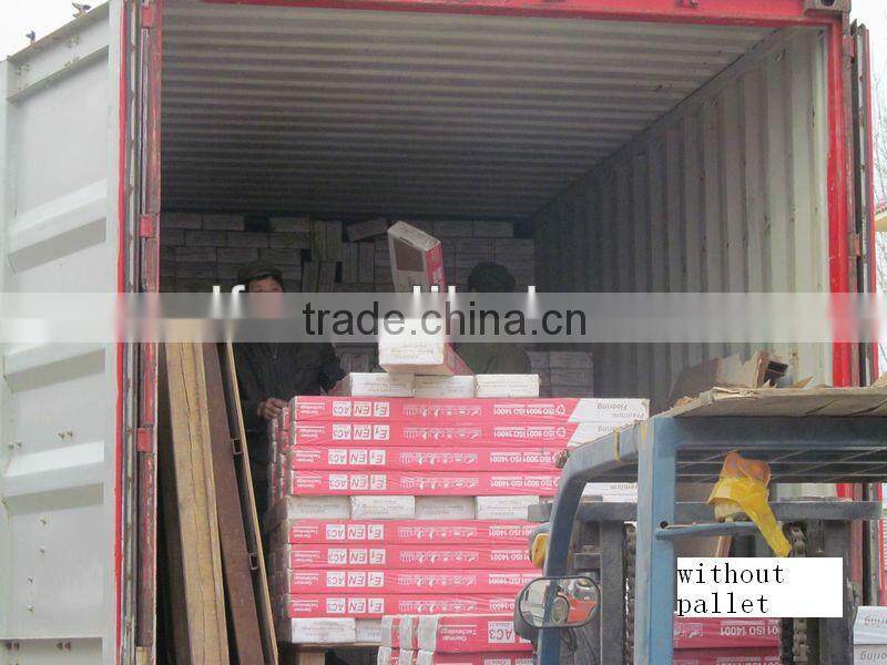 Synchronized high gloss laminated wood flooring