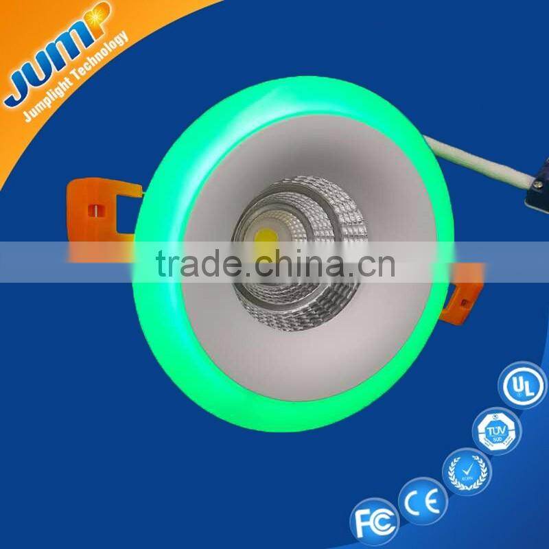 Double color led cob downlight recessed with most competitive price