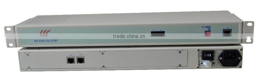 China supplier Optical to Electrical STM-1 Ethernet over SDH multiplexer