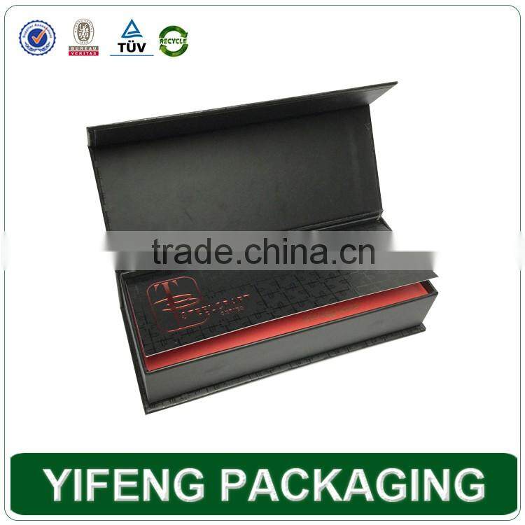 black matte lamination cardboard printed gift magnet paper box
