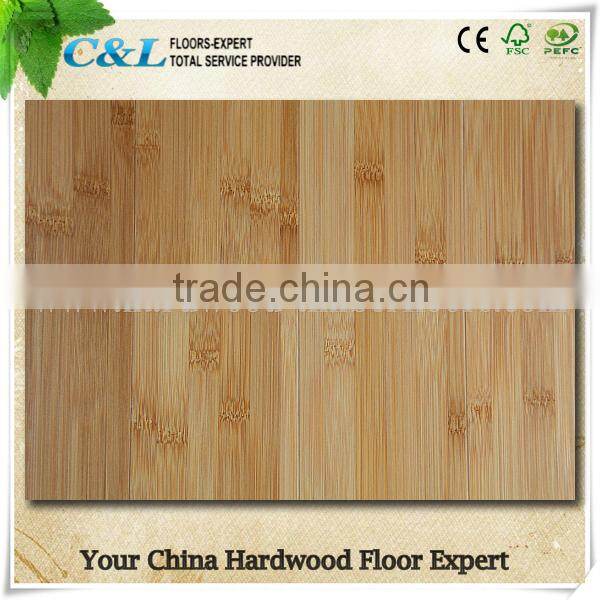 Environmentally-friendly carbonized horizontal solid bamboo flooring