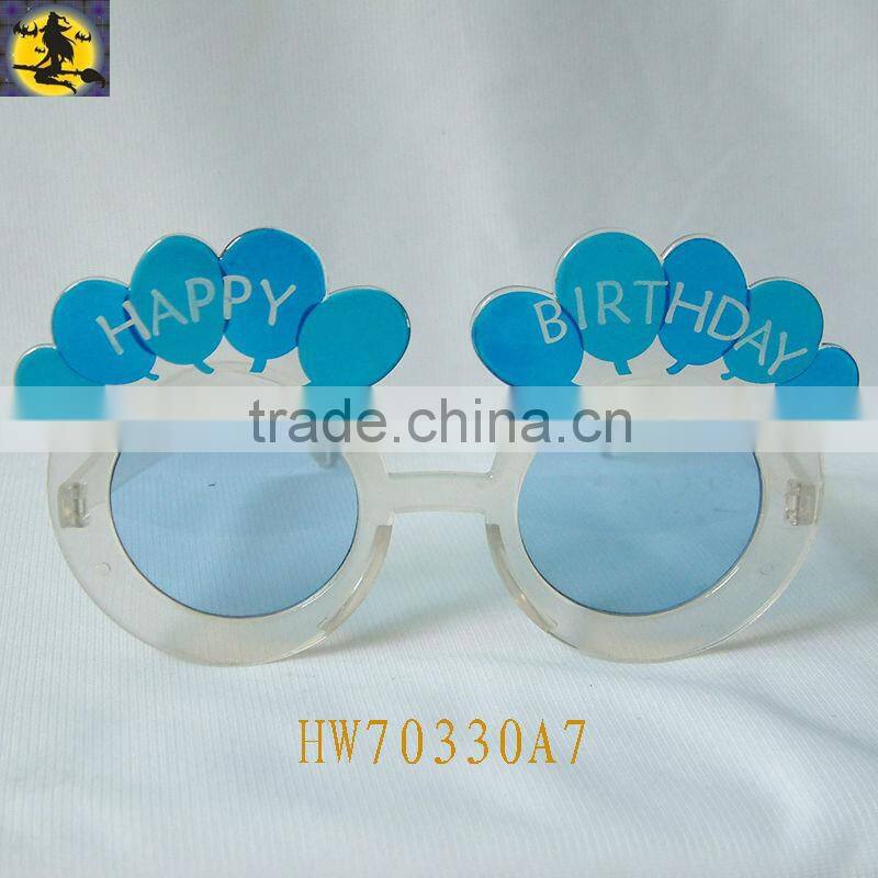 Fashion pellucid Mini Foot Stand Cheap Birthday Glasses