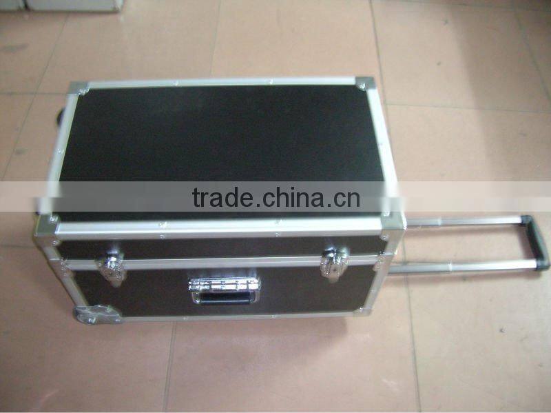 2012 flight case with black surface ,stage case .LCD case .player case ,instrument aluminum case with locks ,DJ Case, Rack Case