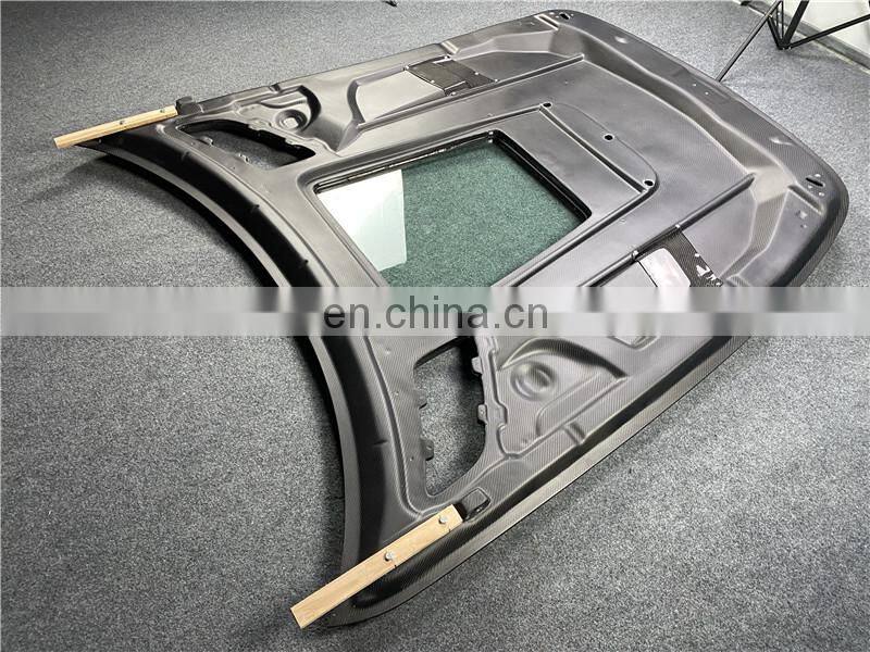 Runde IMP Style Hood For Mercedes-Benz AMG GT Upgrade IMP Style Top Quality Carbon Fiber Transparent Engine Cover