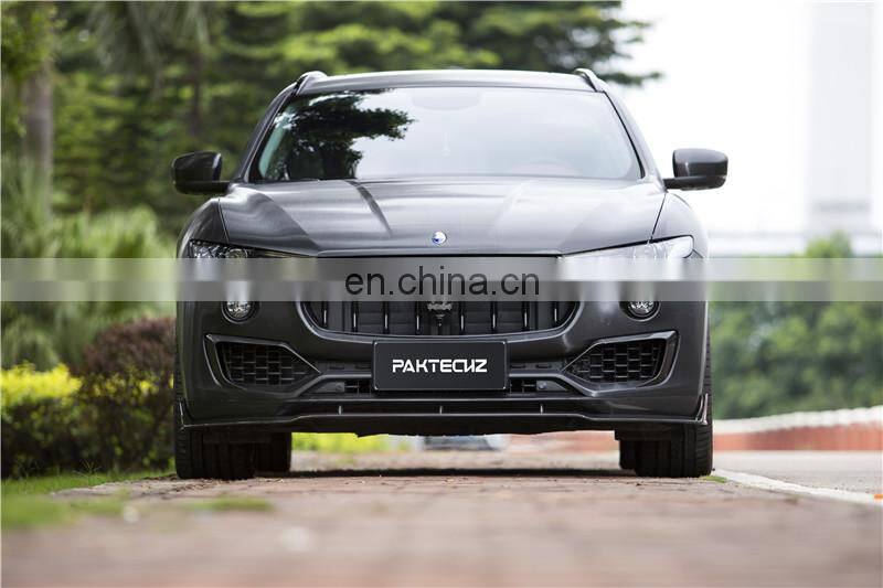 Runde Top Ranking For Maserati Levante Real Carbon Fiber Body Kit Front Lip Rear Diffuser Spoiler Middle Wing