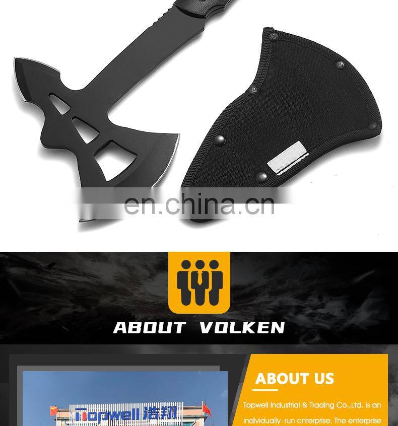 Outdoor survival multi-tool axe High hardness stainless steel battle axe rescue fire axe