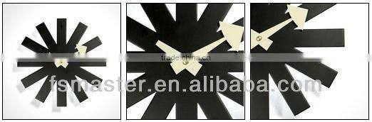 popularoriginal quality George black star clock wall clock