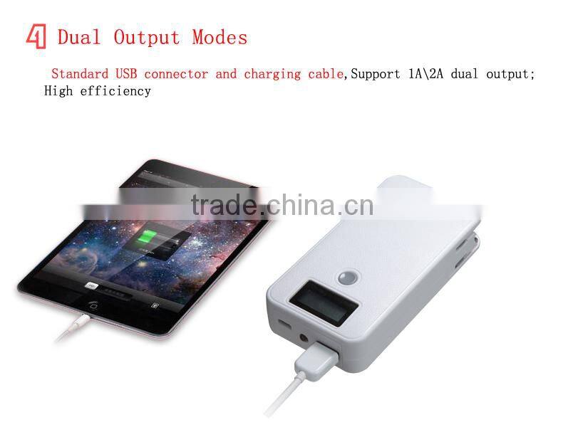 high capacity 9000mah portable personalized restaurant power bank HS