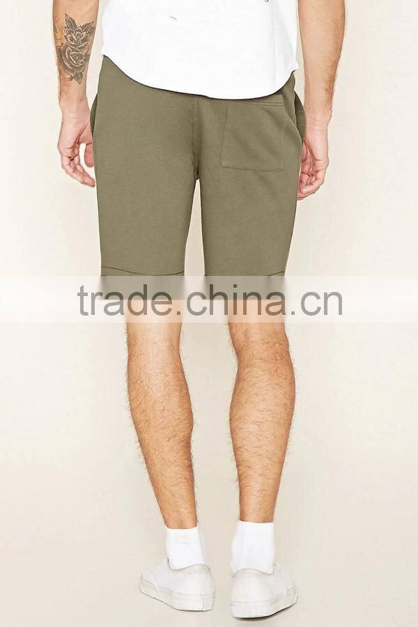 Wholesale blank sweat shorts khaki mens summer shorts