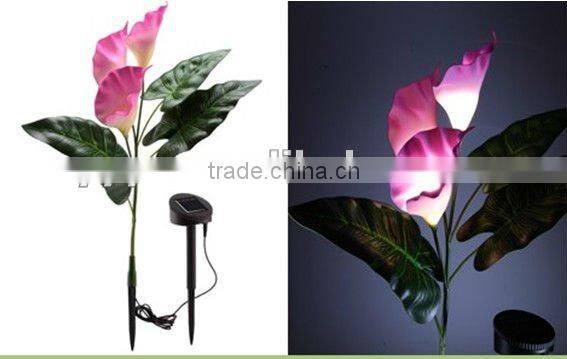 garden flower solar powered heat lamp