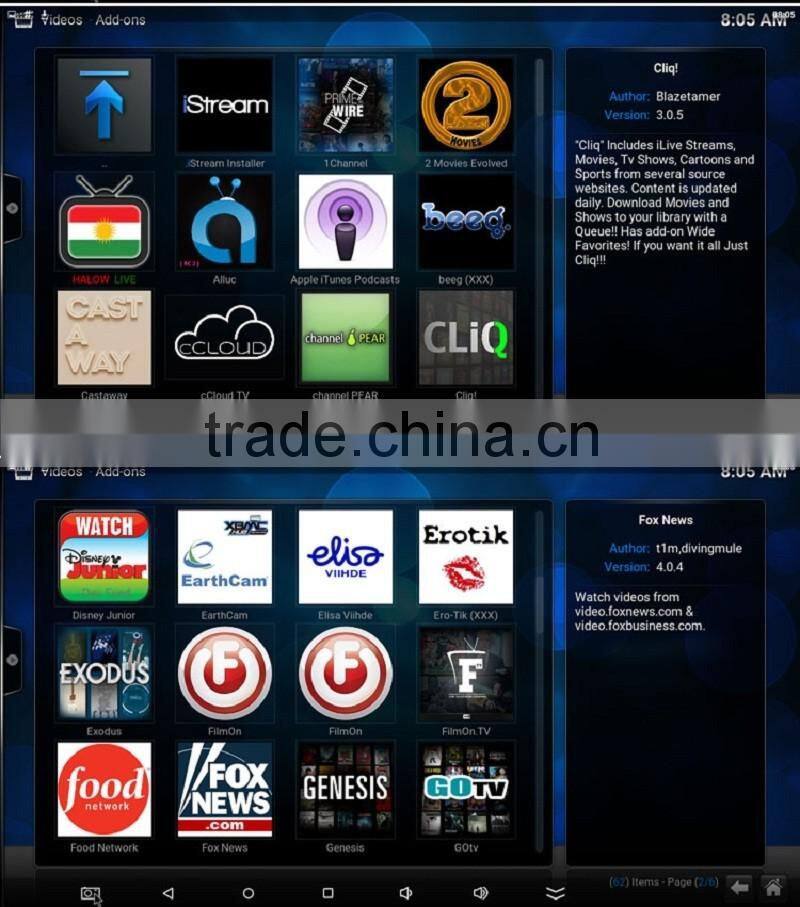 Mini Pc Pocket Computer Codi16.1 Installed Free IPTV Download User Manual for Android TV Box