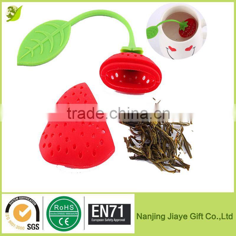 High Quality Yellow Strawberry Mini tea Infuser tea ball tea Strainer