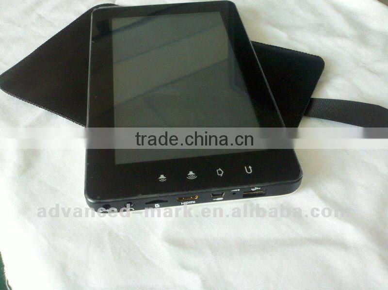 New 7 " Android 2.2 S5PV210 CPU Cortex-A8 1.2 GHz , 512 MB DDR II Ram , 4GB flash Rom , 800*480 Pixels Tablet PC